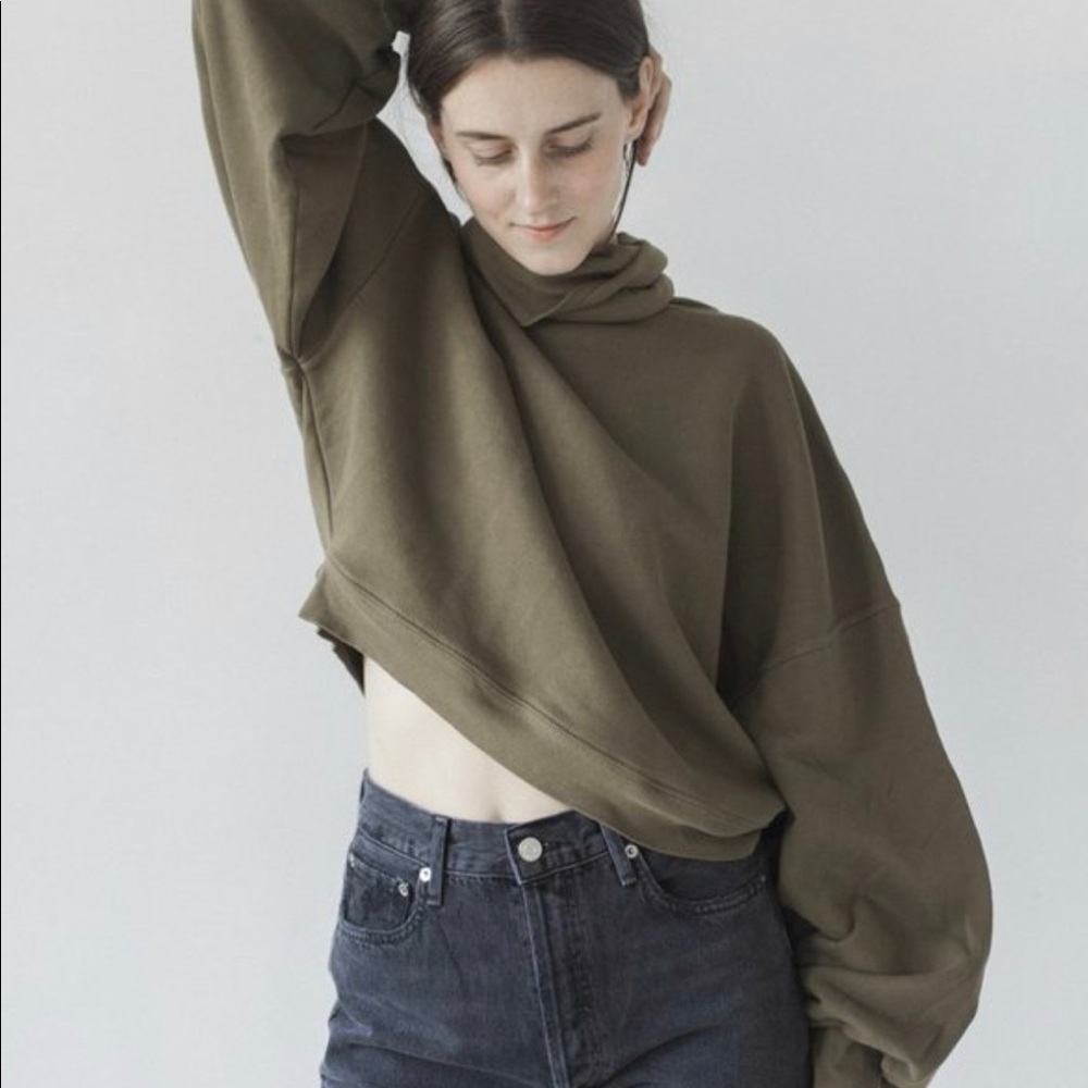 AGOLDE Sweatshirt in Zombie, size small.